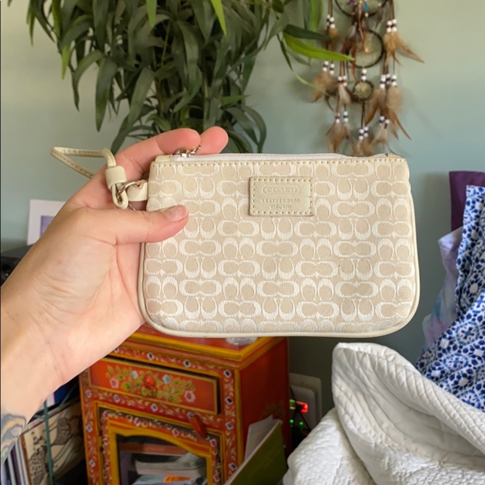 Coach wristlet